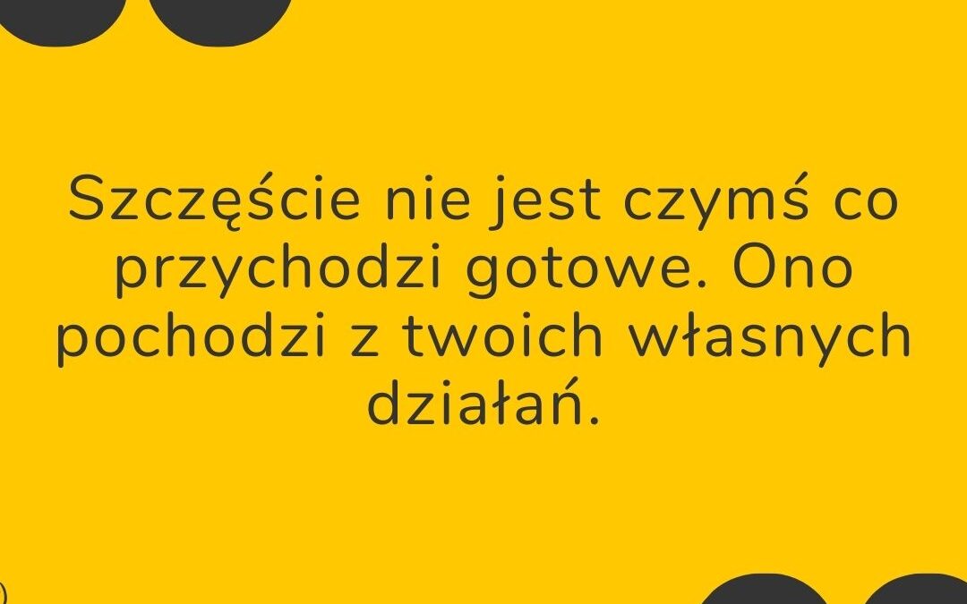 Szczęście nie przychodzi